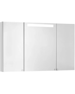 Зеркальный шкаф 120x75 см белый глянец Мадрид 1A113402MA010 Акватон