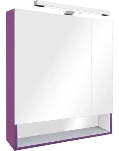 Зеркальный шкаф фиолетовый 70x85 см The Gap ZRU9302752 Roca