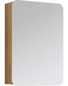 Зеркальный шкаф без подсветки дуб сонома 50x70 см Vega Veg 04 05 Aqwella