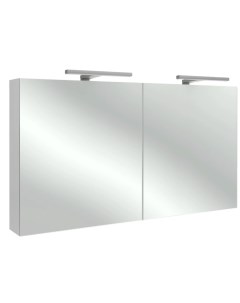 Зеркальный шкаф белый блестящий 120x65 см Odeon Up EB798RU G1C Jacob delafon
