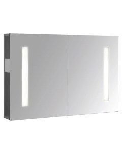 Зеркальный шкаф с флуоресцентной подсветкой 98 2 65 см Replay EB1062DRU NF Jacob delafon