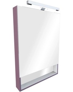 Зеркальный шкаф фиолетовый 60x85 см The Gap ZRU9302751 Roca