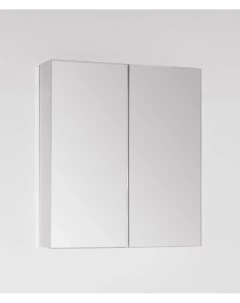 Зеркальный шкаф 60x68 4 см белый глянец Амарант ЛС 00000351 Style line