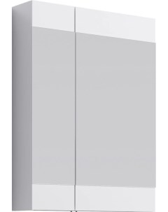 Зеркальный шкаф 60x80 см белый глянец Brig Br 04 06 W Aqwella