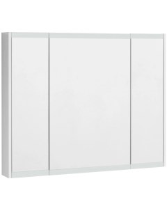 Зеркальный шкаф 100x81 см белый глянец Нортон 1A249302NT010 Акватон