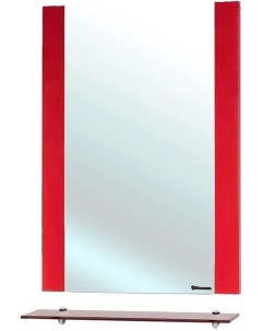 Зеркало 58x80 см красный глянец Рокко 4613709030030 Bellezza