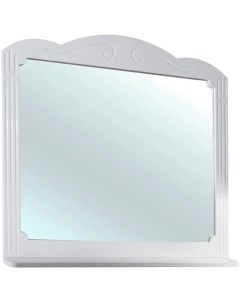 Зеркало 85x95 см белый глянец Кантри 4619914000011 Bellezza
