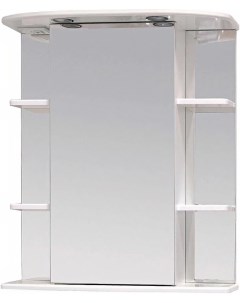 Зеркальный шкаф 65x71 2 см белый глянец R Глория 206507 Onika
