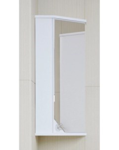 Зеркальный шкаф 42x81 6 см белый глянец R Флоренция SD 00000018 Corozo