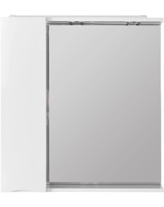 Зеркальный шкаф 70x75 см Bianco Lucido Marino MARINO SPC 700 750 1A BL P L Belbagno