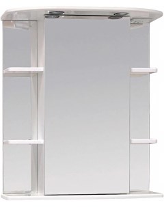 Зеркальный шкаф 65x71 2 см белый глянец L R Глория 206506 Onika