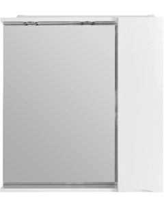 Зеркальный шкаф 70x75 см Bianco Lucido Marino MARINO SPC 700 750 1A BL P R Belbagno