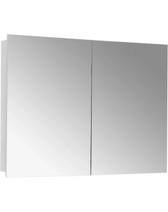Зеркальный шкаф 100x75 см белый глянец Лондри 1A267302LH010 Акватон