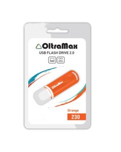 USB Flash Drive OM 4GB 230 оранжевый Oltramax