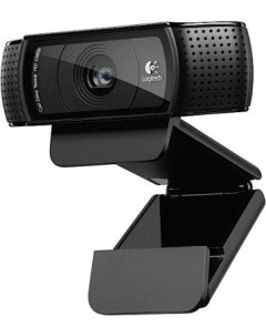 Веб камера C920 HD Pro Webcam Full HD 1080p 30fps автофокус угол обзора 78 стереомикрофон кабель 1 5 Logitech