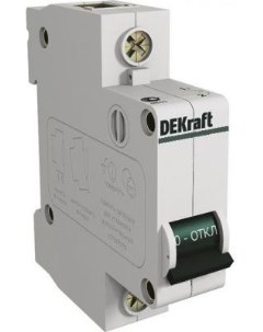 Автоматический выключатель DEKraft 1П 25A 11056DEK BA 101 Schneider electric