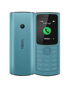 Мобильный телефон 110 4G DS голубой Nokia
