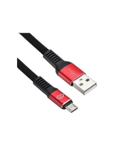 Кабель USB USB A m micro USB B m 3м чёрный Digma