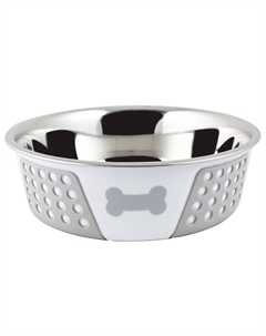 Миска для животных Hermosa Bowl металлическая 400мл Foxie