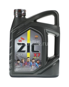 Моторное масло X7 LS 10W 40 4л синтетическое Zic
