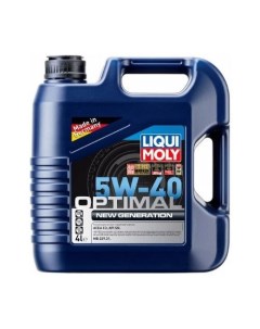 Моторное масло Optimal NEW GEN 5W 40 4л синтетическое Liqui moly