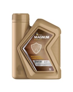 Масло моторное полусинтетическое 10W40 Magnum Maxtec 1 л 40814732 Роснефть