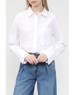 Хлопковая рубашка с карманом Esprit casual