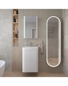 Мебель для ванной Bold 45 premium white Voq