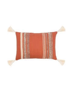 Подушка декоративная с вышивкой Braids Tkano