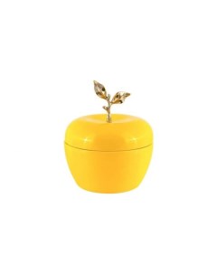 Ваза декоративная Желтое яблоко Желтый Decor-of-today