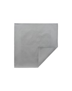 Салфетка сервировочная жаккардовая серого цвета из хлопка с вышивкой Essential Серый 53 Tkano