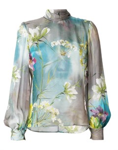 Blumarine блузка с цветочным принтом Blumarine
