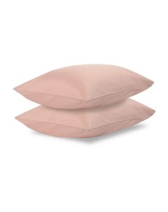 Комплект постельного белья двуспальный Розовый Tkano