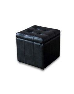 Банкетка Модерна Черная ЭкоКожа Черный 46 Dreambag