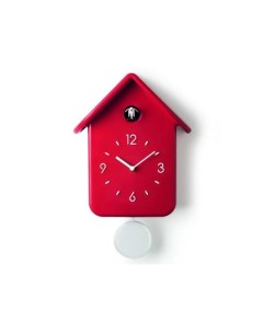 Часы с кукушкой QQ красные Красный 24 8 Guzzini