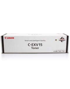 Картридж лазерный C EXV15 0387B002 черный 1шт 47000 страниц оригинальный для iR 7085 7086 7095 7105 Canon