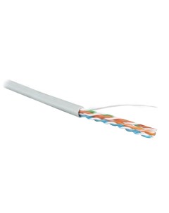 Интернет кабель витая пара U UTP 4PR CAT5e 4х2х0 51 мм PVC 305 м Hyperline