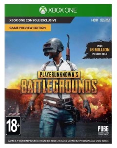 Игра PlayerUnknown s Battlegrounds Game Preview для Xbox One Pubg corporation