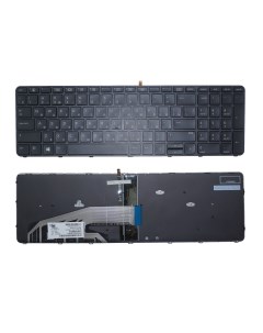 Клавиатура для ноутбука HP Probook 470 G3 450 G3 455 G3 с подсветкой Azerty