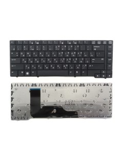 Клавиатура для ноутбука HP EliteBook 8440P черная плоский Enter Azerty