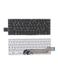 Клавиатура для ноутбука Dell 13 5368 13 5378 15 5568 черная без рамки Azerty