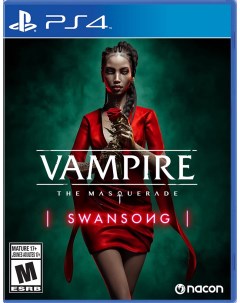 Игра Vampire The Masquerade Swansong PS4 Медиа