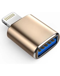 Переходник OTG Lightning M на USB F для флешки Ks-is