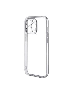 Чехол iPhone 15 Pro PromiseMobile силиконовый с защитой камеры прозрачный Promise mobile
