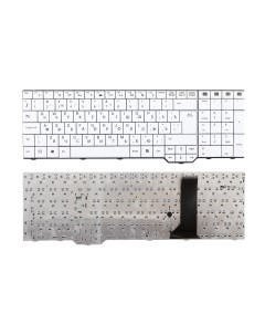 Клавиатура для ноутбука Fujitsu Siemens Xa3520 Xa3530 белая Azerty