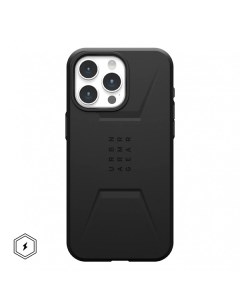 Чехол Civilian MagSafe для iPhone 15 Pro MAX 6 7 черный Black Uag