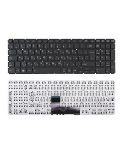 Клавиатура для ноутбука Toshiba L50 B черная без рамки Azerty