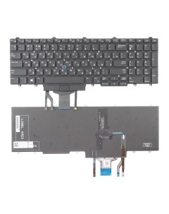 Клавиатура для ноутбука Dell Dell Latitude E5550 E5570 5550 5580 5590 5591 Azerty