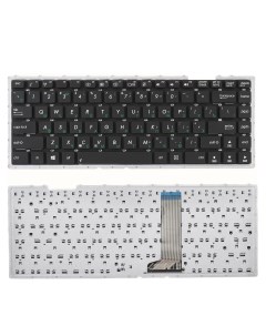 Клавиатура для ноутбука Asus D451 F450 X451 черная без рамки Azerty