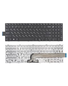 Клавиатура для ноутбука Dell Inspiron 15 5000 17 5000 черная Тип 1 Azerty